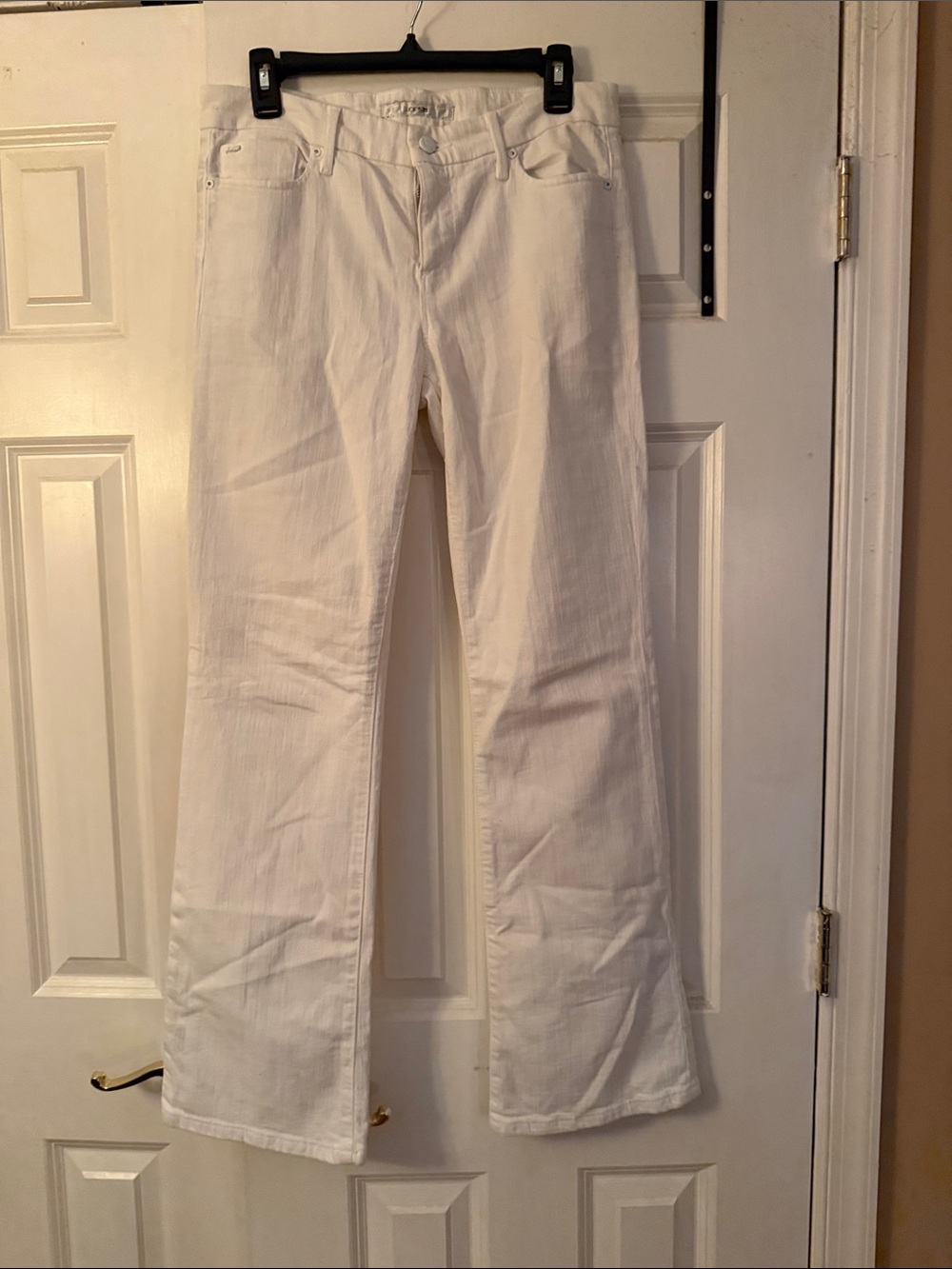 Women's White Bootcut Jeans